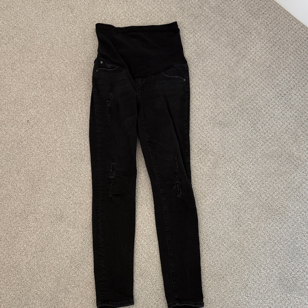 Stylish Black Women's maternity Jeans